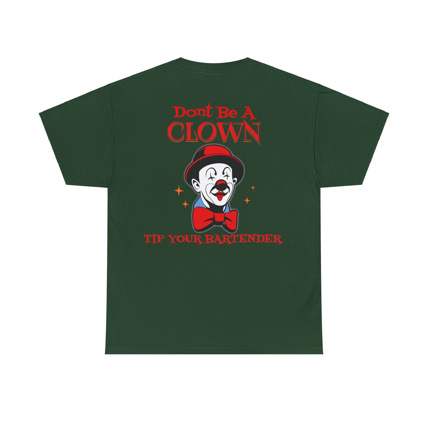 BARTENDER ON BACK  Unisex Heavy Cotton Tee