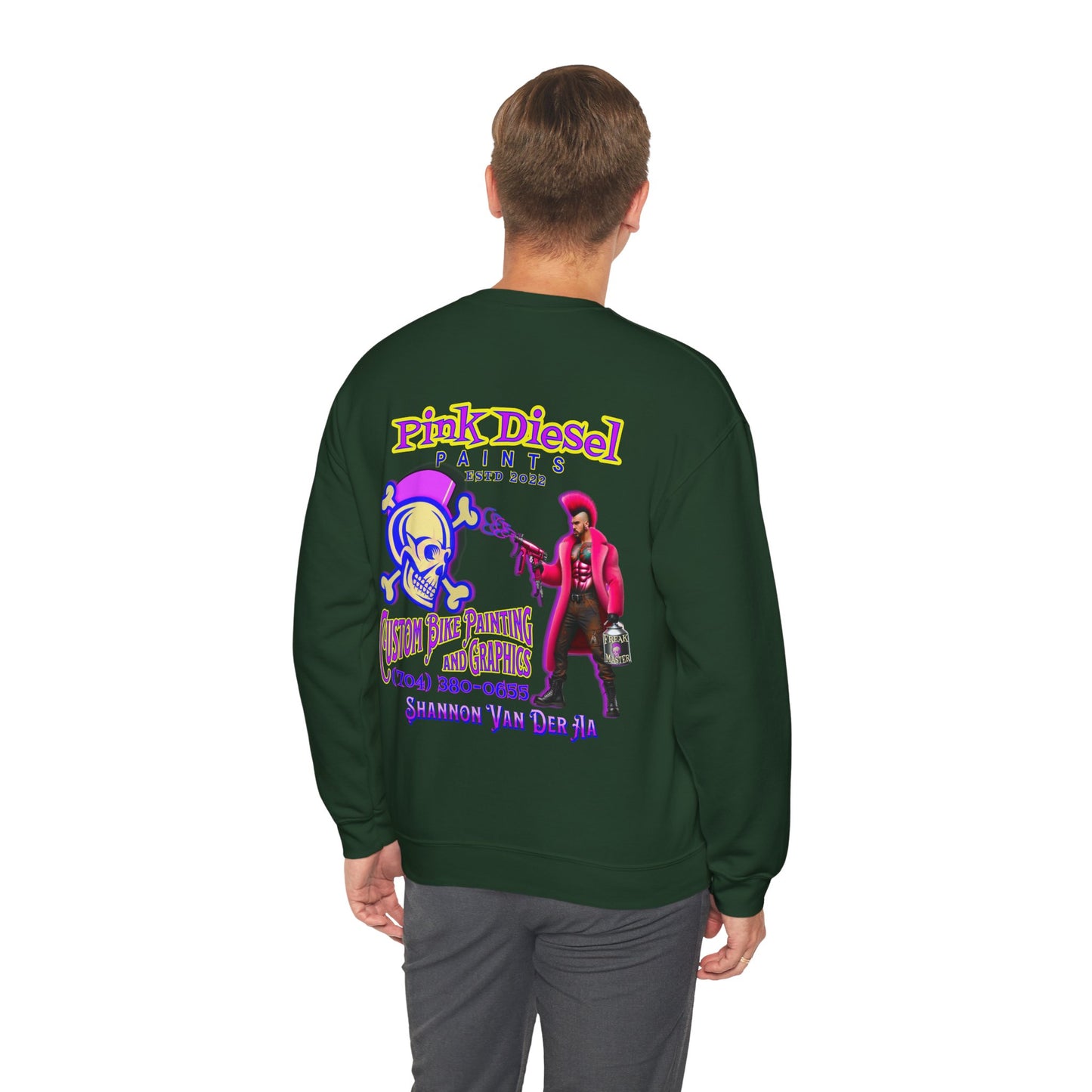 PINK DIESEL Unisex Heavy Blend™ Crewneck Sweatshirt