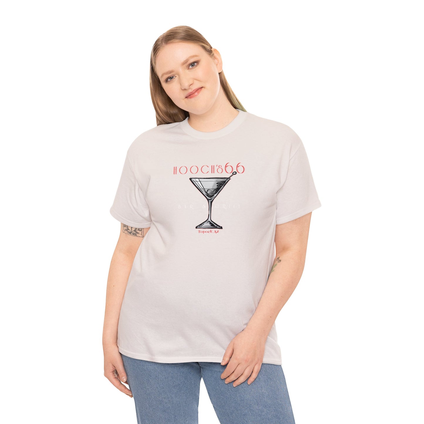 Hooch's BAR  Unisex Heavy Cotton Tee