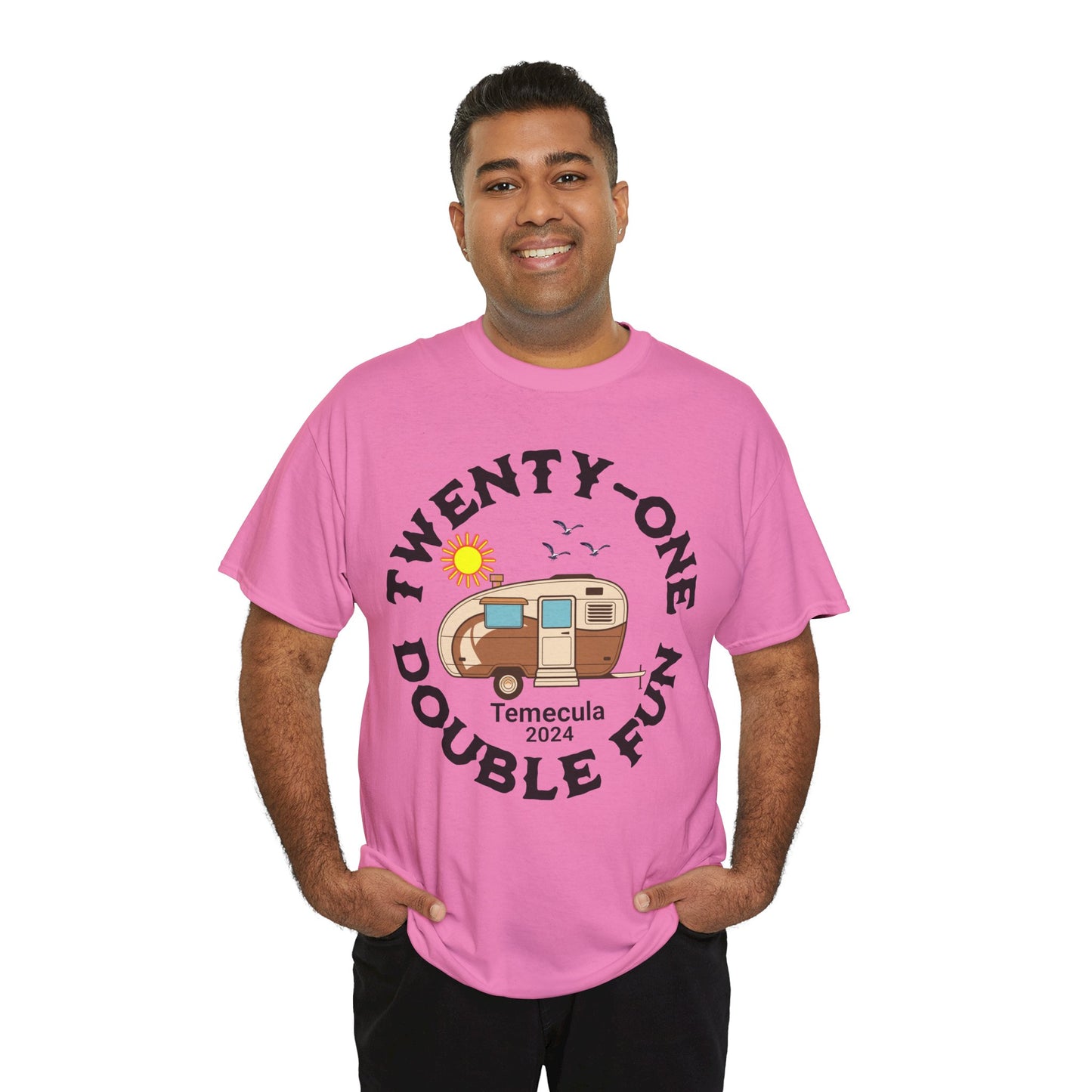 TWINS   Unisex Heavy Cotton Tee