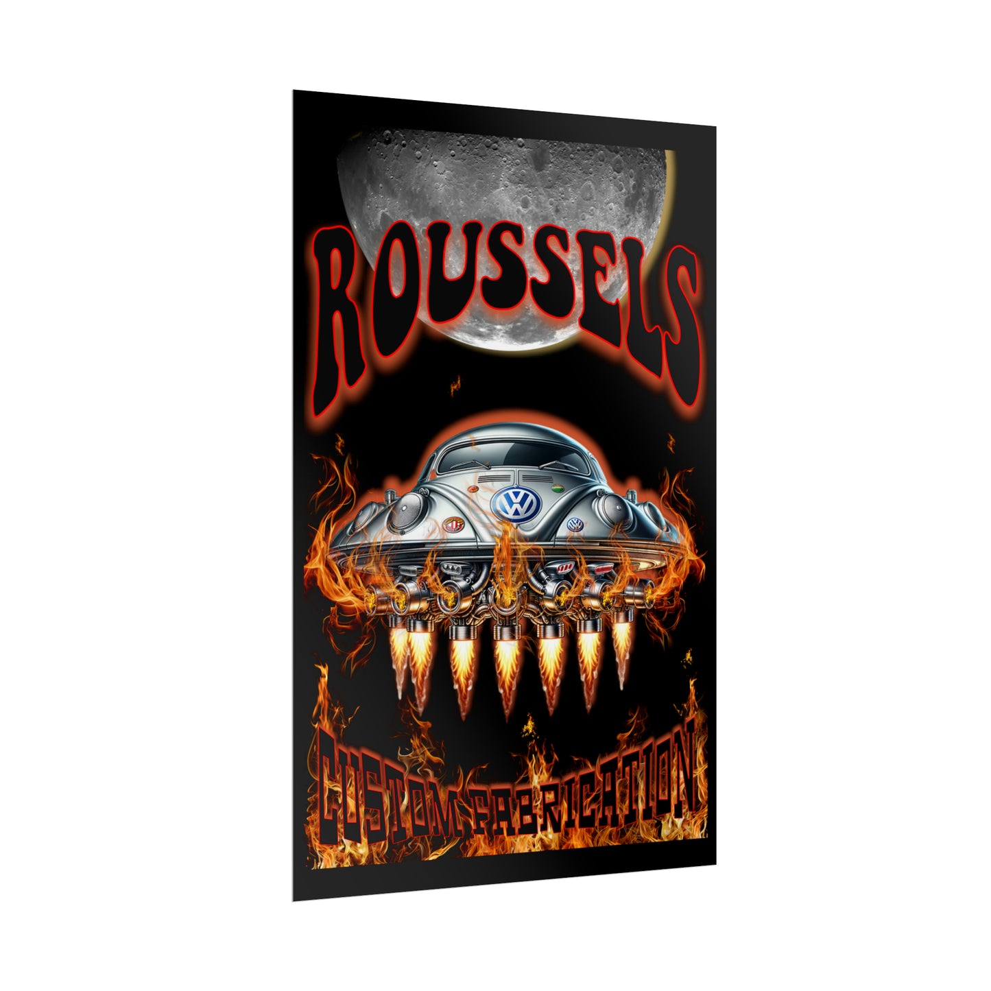 ROUSSEL'S CUSTOM LIMITED EDITION Rolled Posters