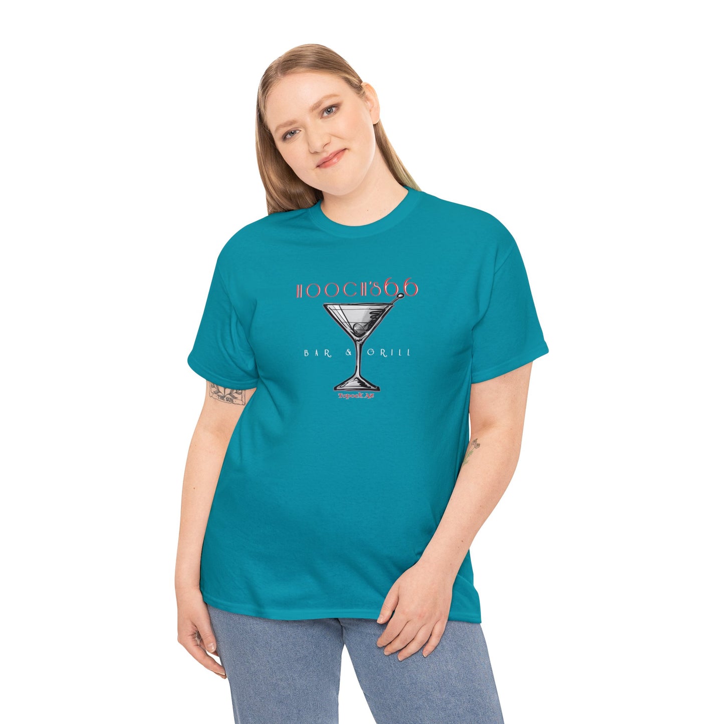 Hooch's BAR  Unisex Heavy Cotton Tee