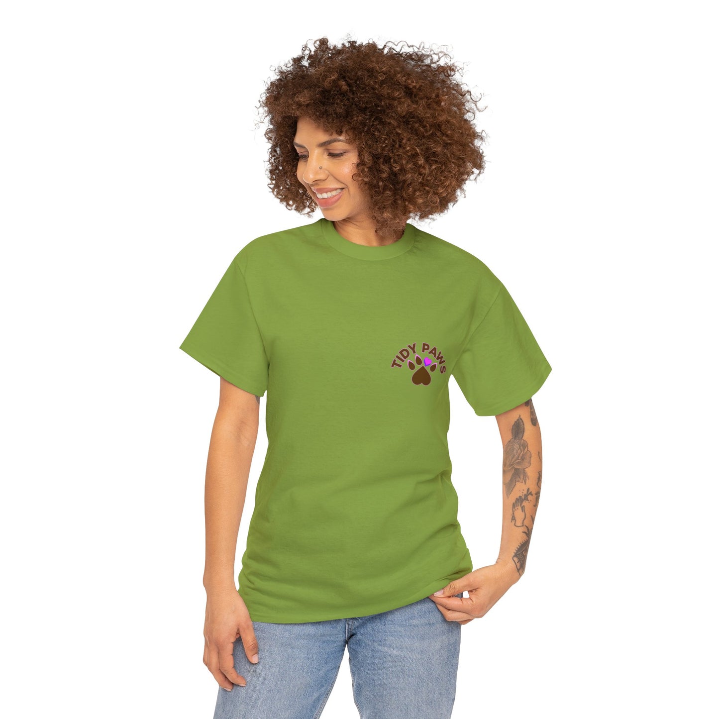 TIDY PAWS Unisex Heavy Cotton Tee