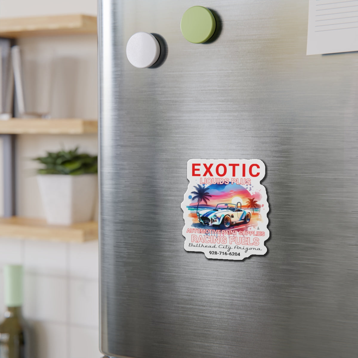 EXOTIC Die-Cut Magnets