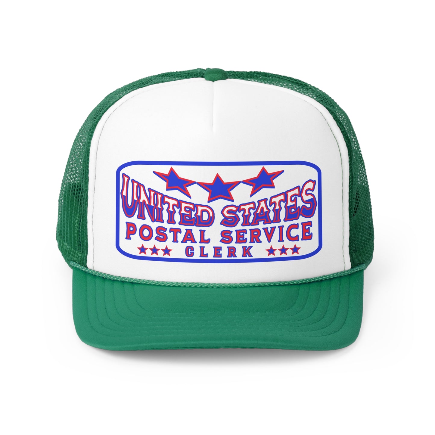 POSTAL CLERK Trucker Caps