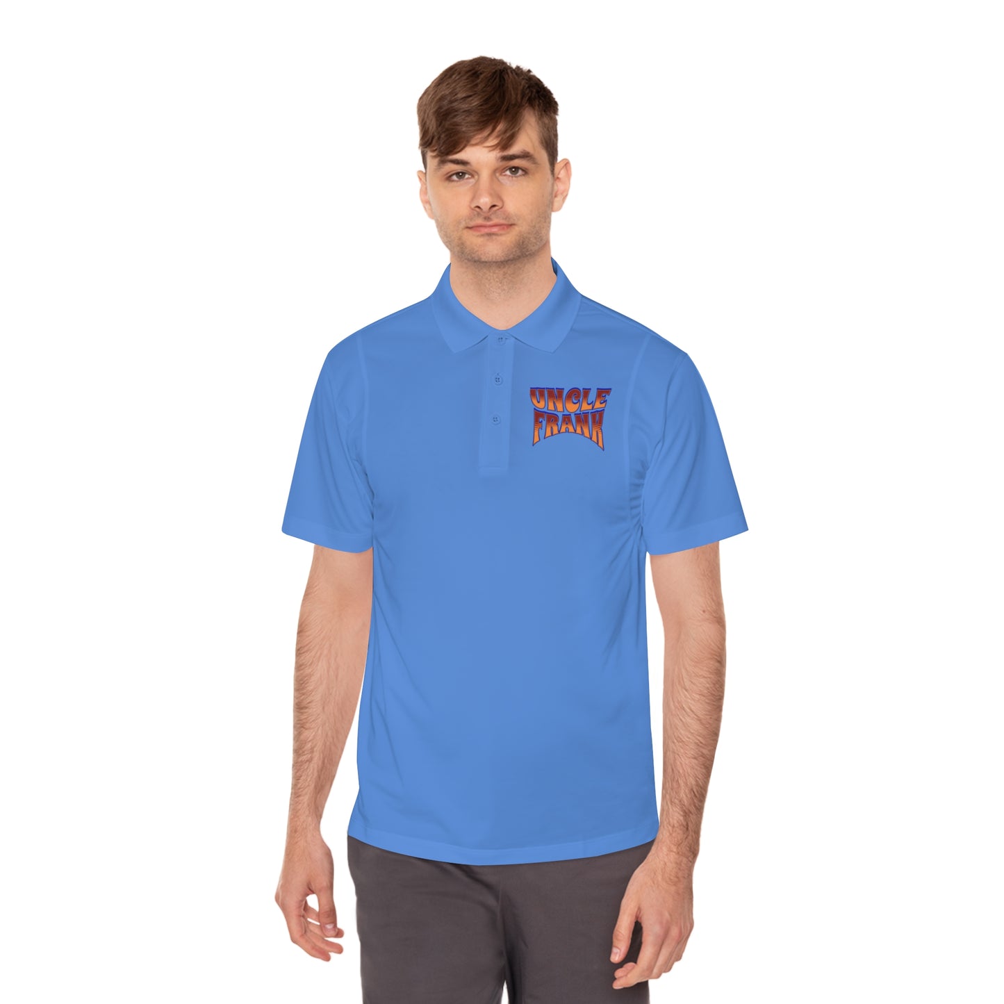 UNCLE FRANK Men's Sport Polo Shirt