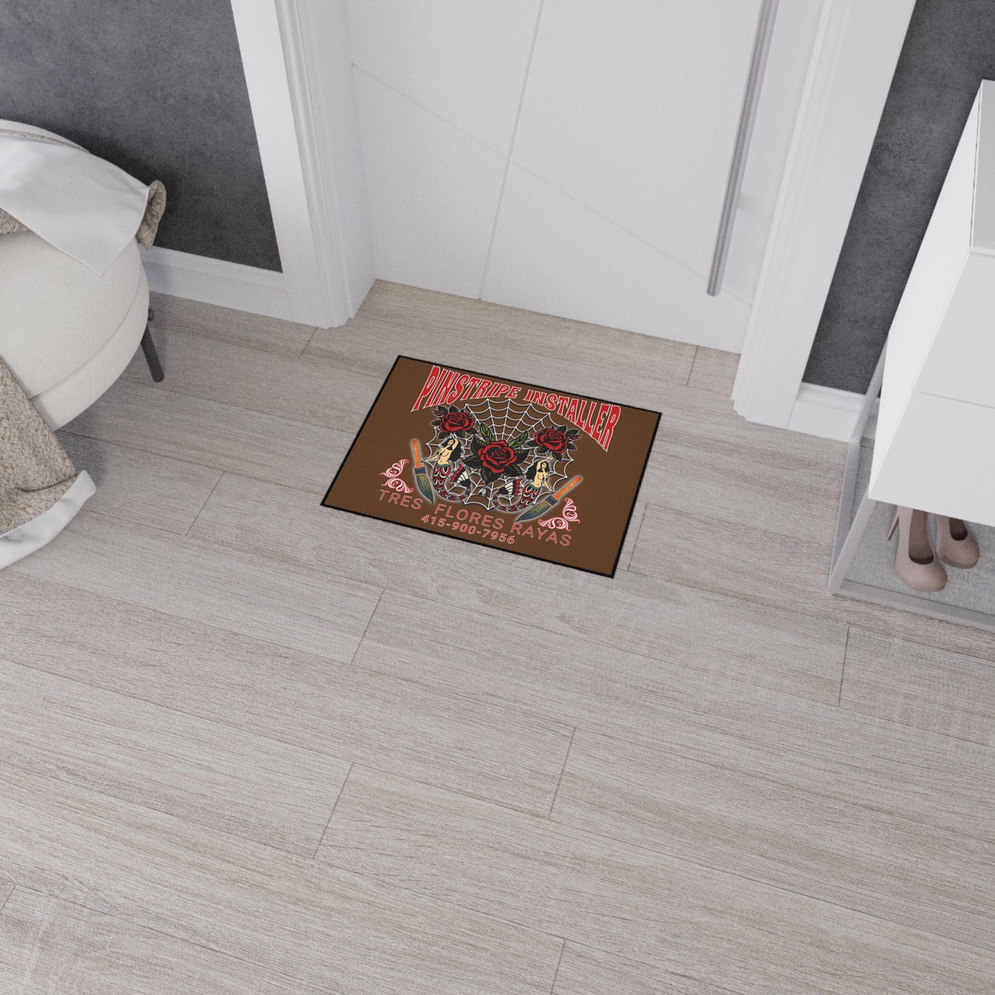 PINSTRIPER MAT Heavy Duty Floor Mat