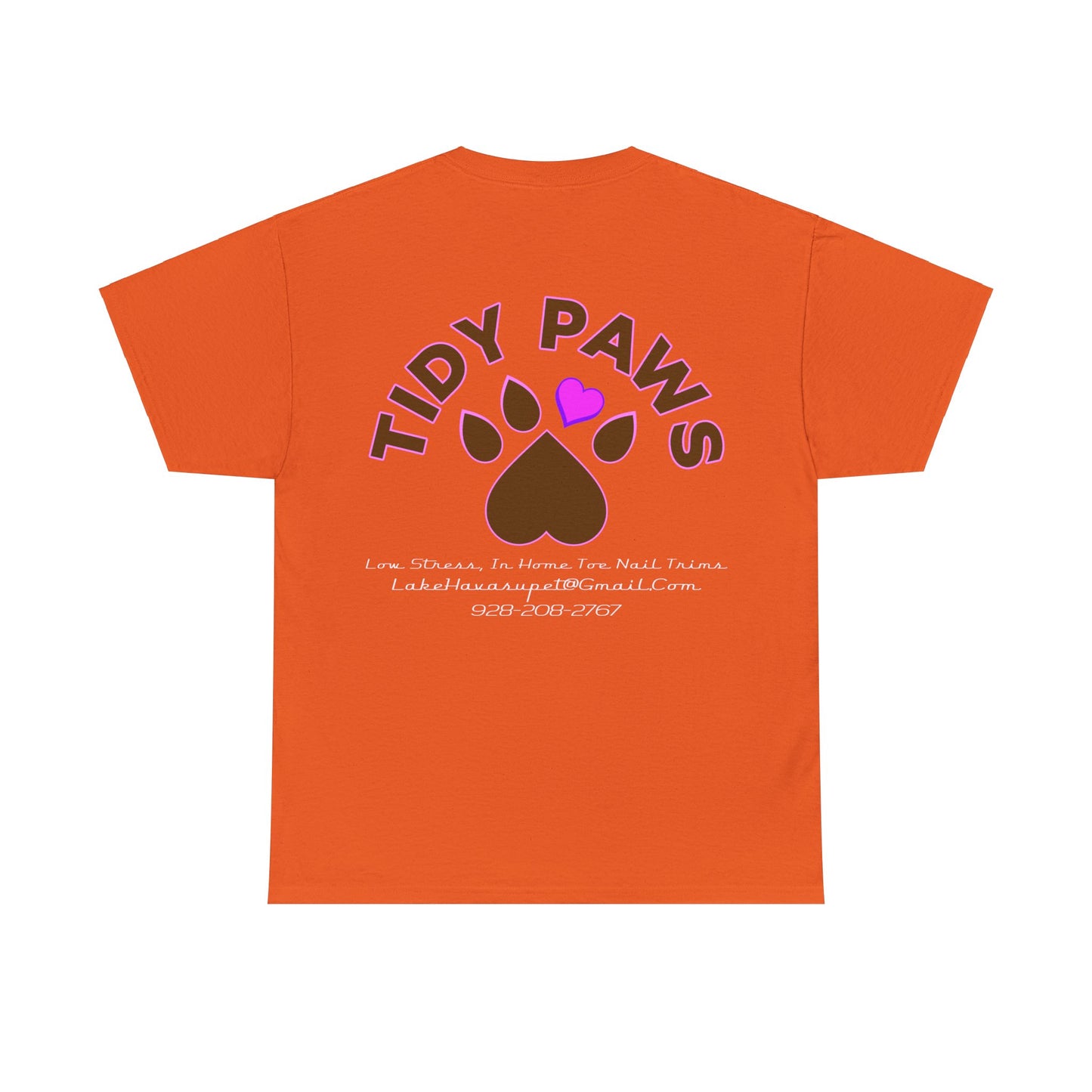 TIDY PAWS Unisex Heavy Cotton Tee