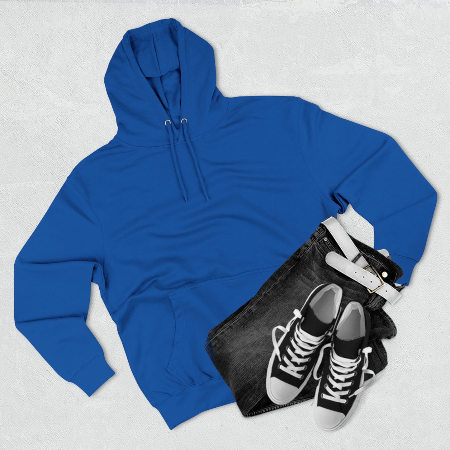 JIMMY Three-Panel Fleece Hoodie