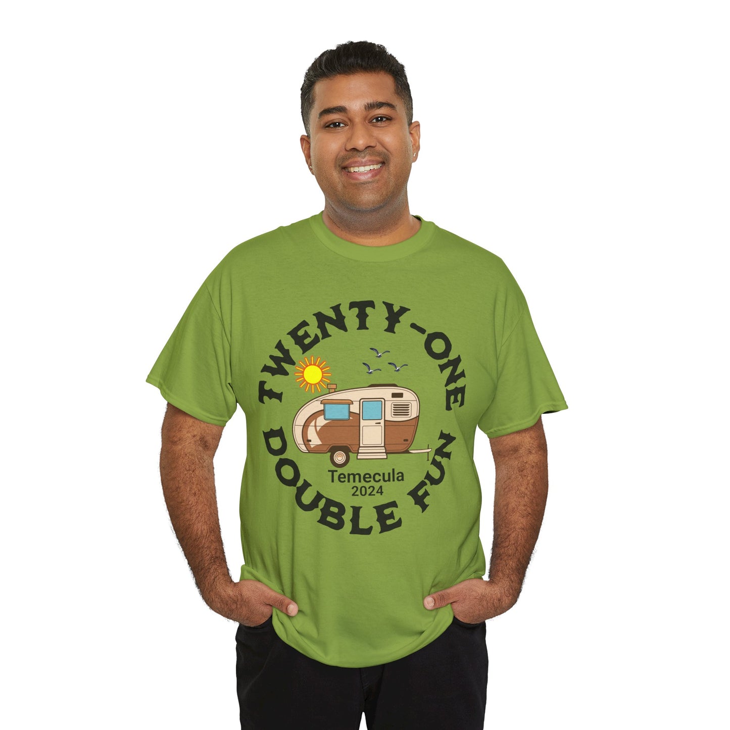 TWINS   Unisex Heavy Cotton Tee