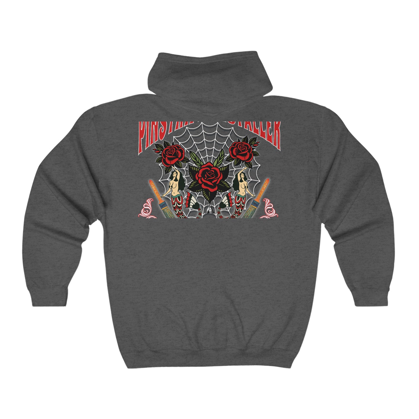 PINSTRIPER 1SW Unisex Heavy Blend™ Full Zip Hooded Sweatshirt