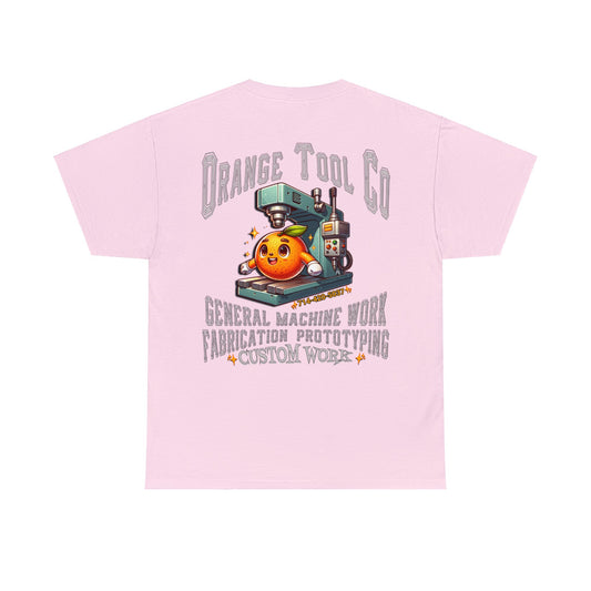 ORANGE TOOL ON BACK Unisex Heavy Cotton Tee
