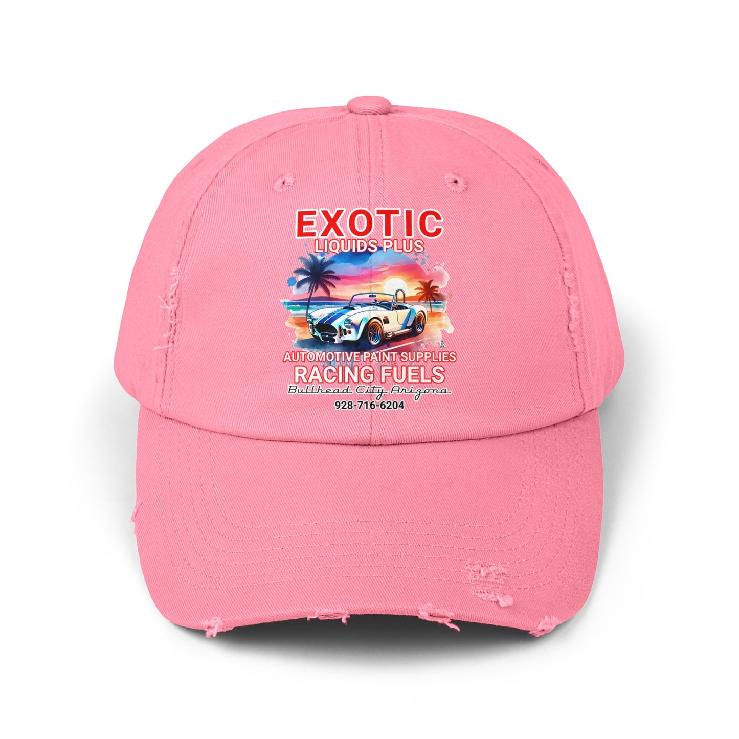 EXOTIC Unisex Distressed Cap