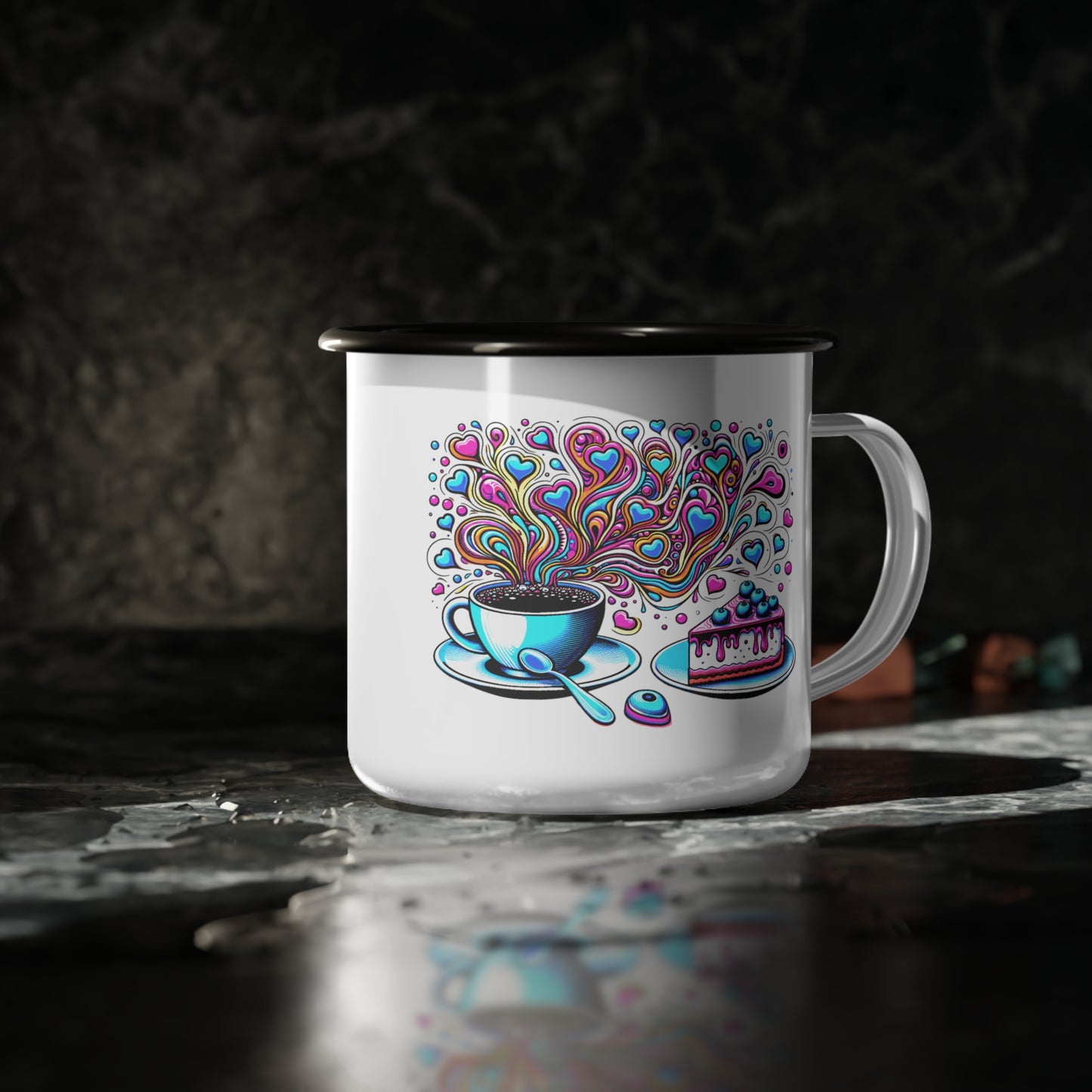 Enamel Camp Cup