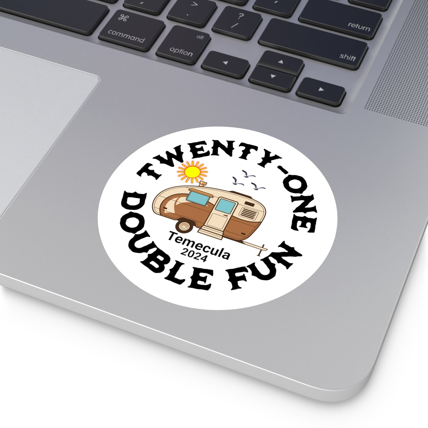 TWINS Round Stickers, Indoor\Outdoor