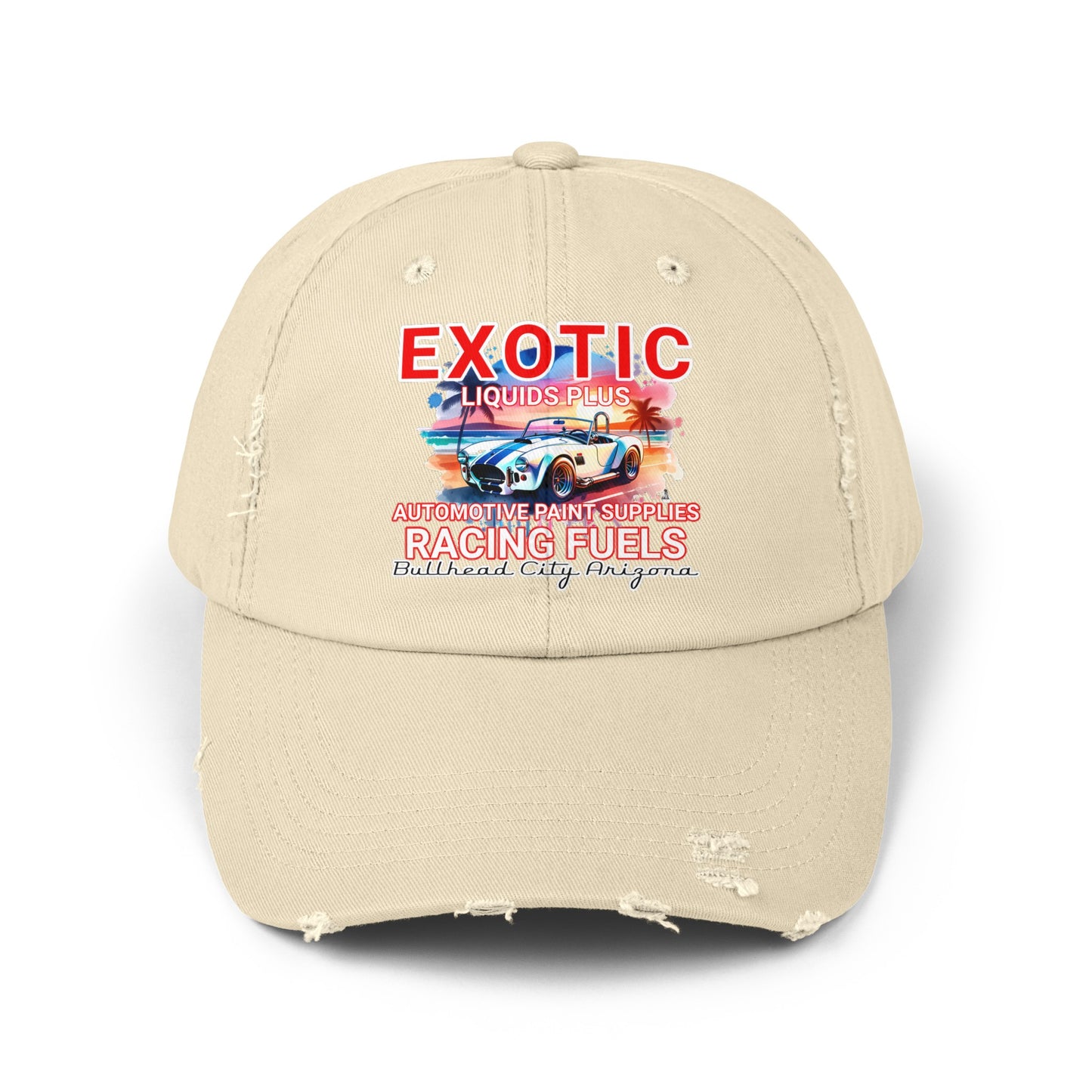 EXOTIC Unisex Distressed Cap