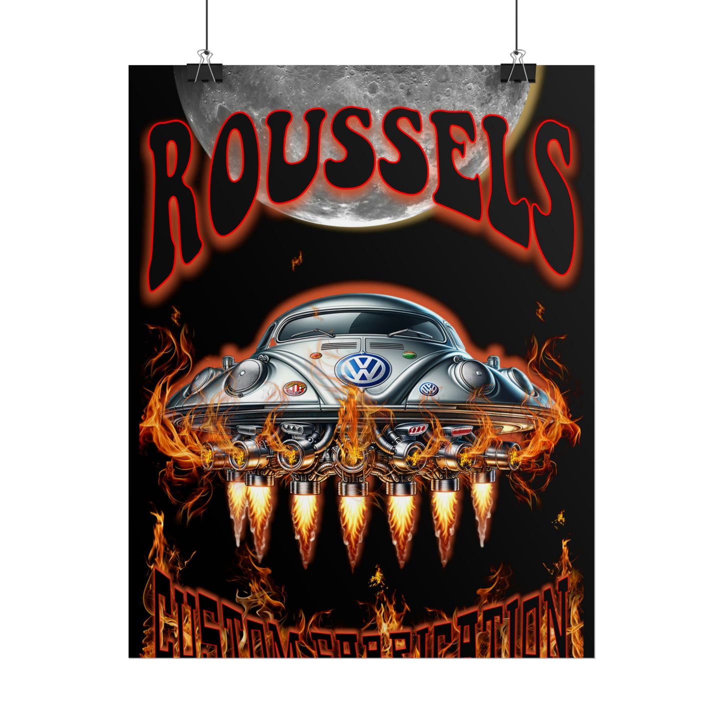 ROUSSEL'S CUSTOM LIMITED EDITION Rolled Posters