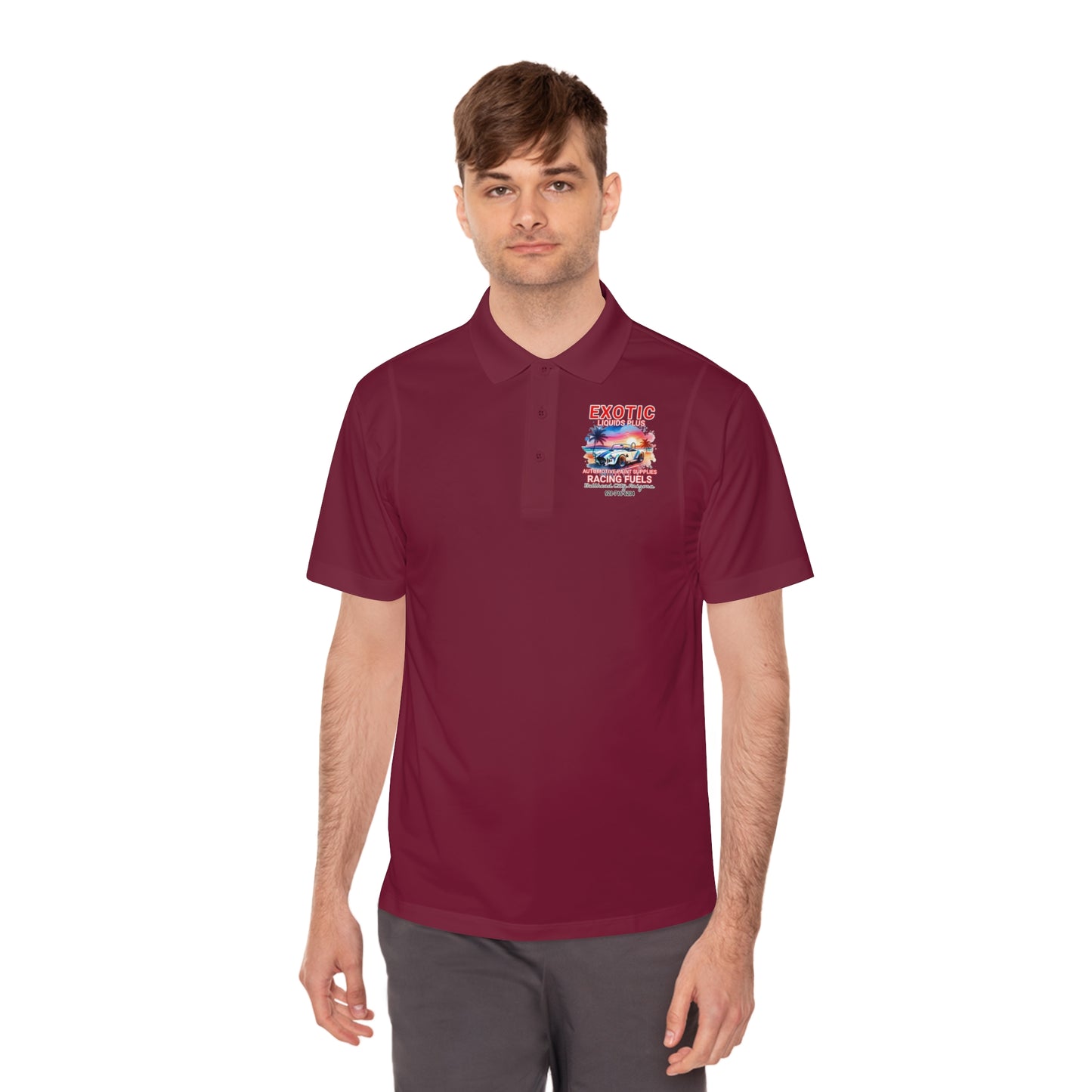 EXOTIC Men's Sport Polo Shirt
