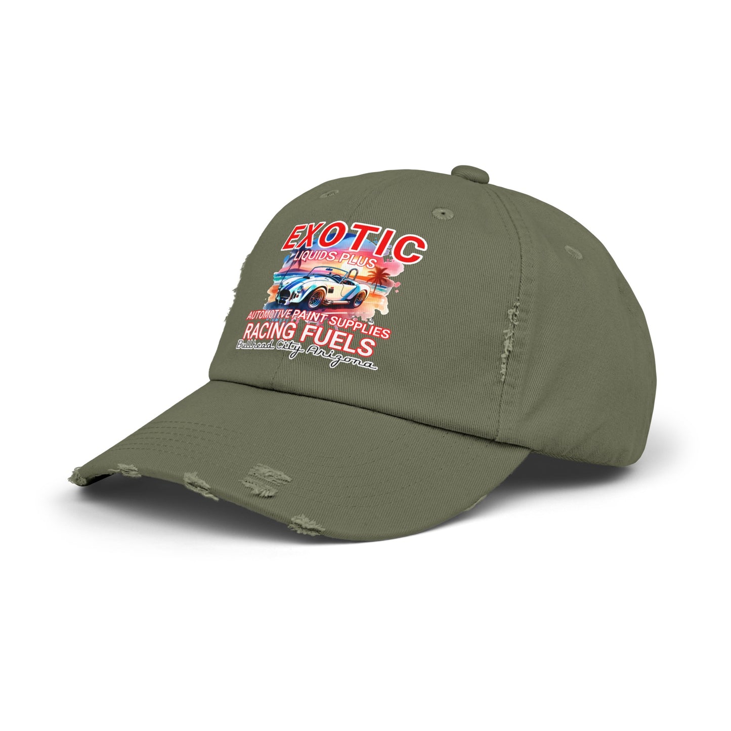 EXOTIC Unisex Distressed Cap