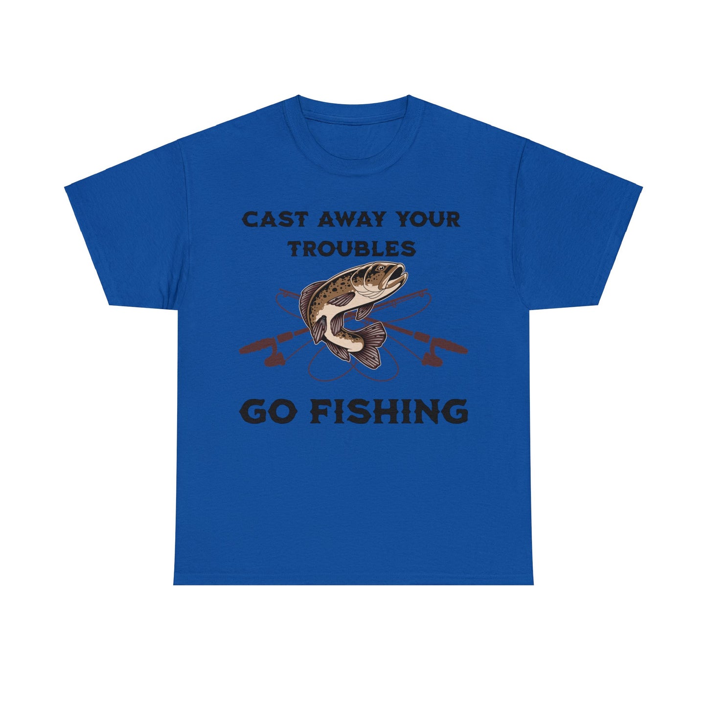 FISHING 4 Unisex Heavy Cotton Tee