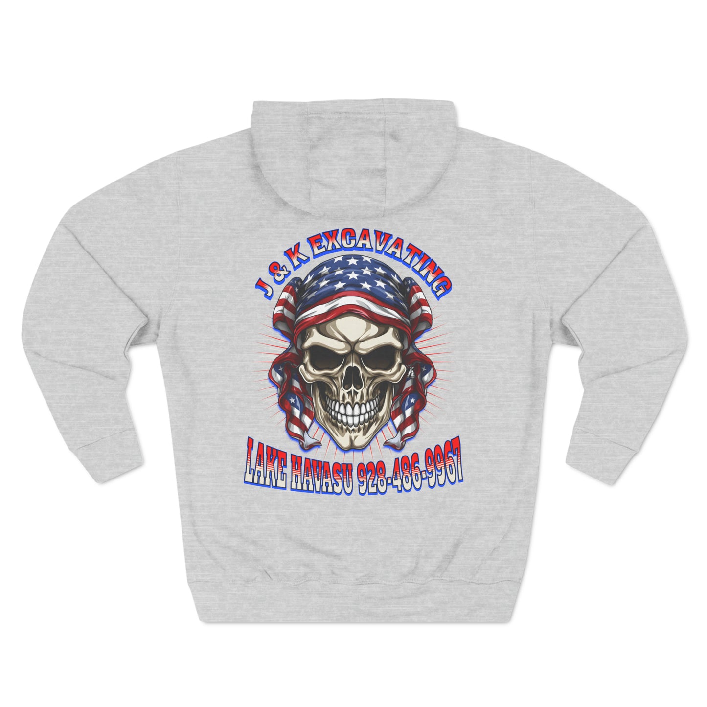 JIMMY Three-Panel Fleece Hoodie