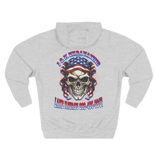 JIMMY Three-Panel Fleece Hoodie