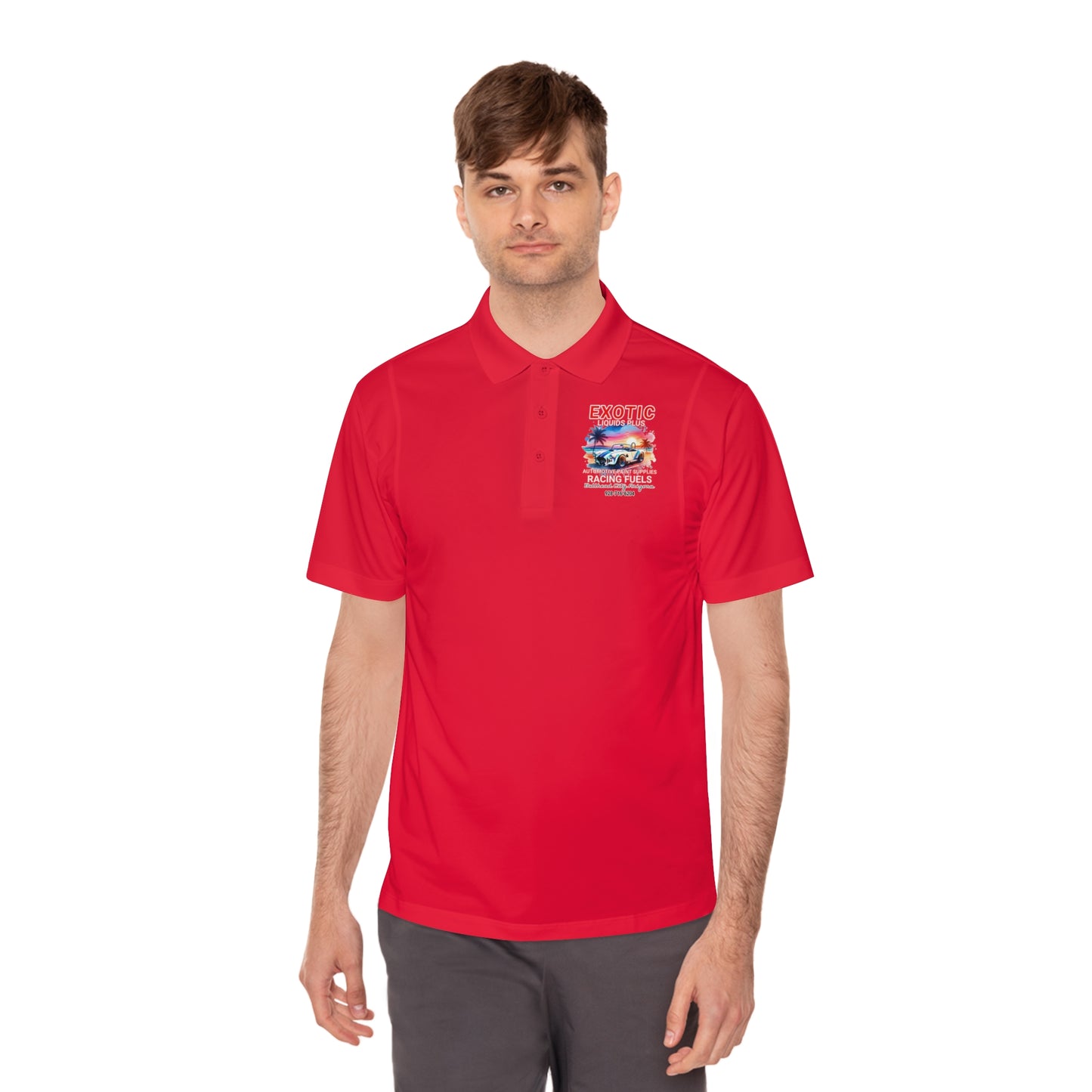 EXOTIC Men's Sport Polo Shirt