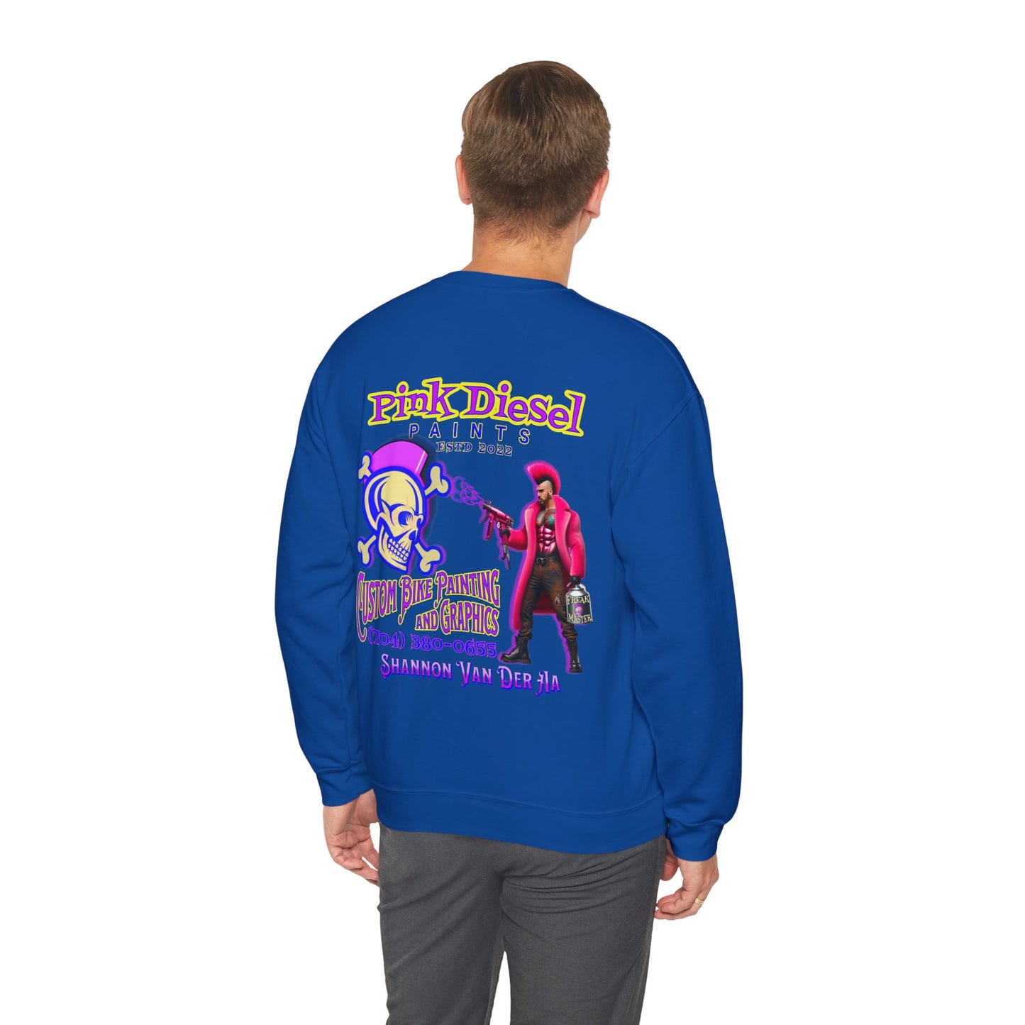 PINK DIESEL Unisex Heavy Blend™ Crewneck Sweatshirt