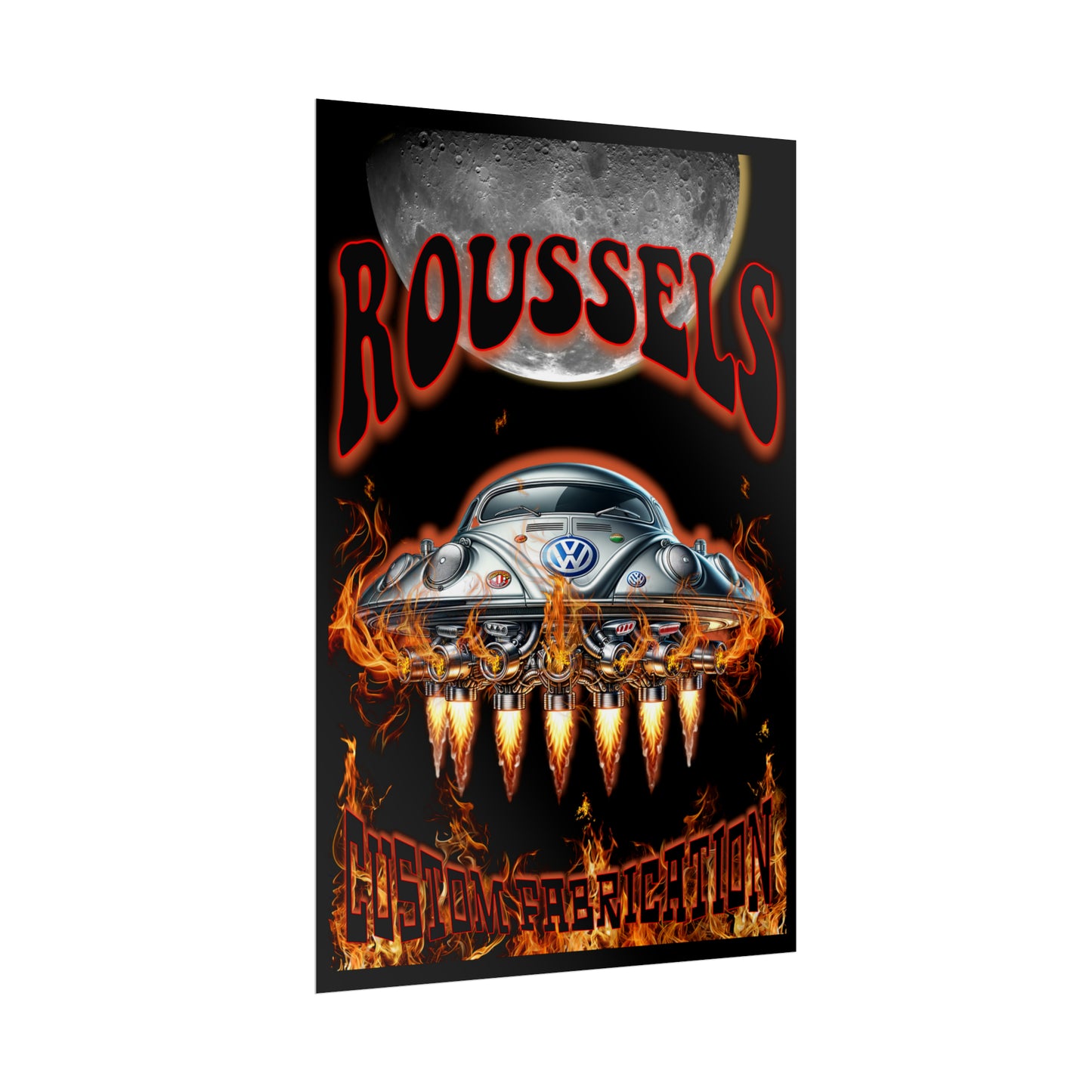 ROUSSEL'S CUSTOM LIMITED EDITION Rolled Posters