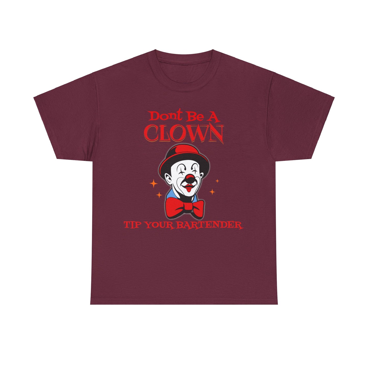BARTENDER ON FRONT  Unisex Heavy Cotton Tee