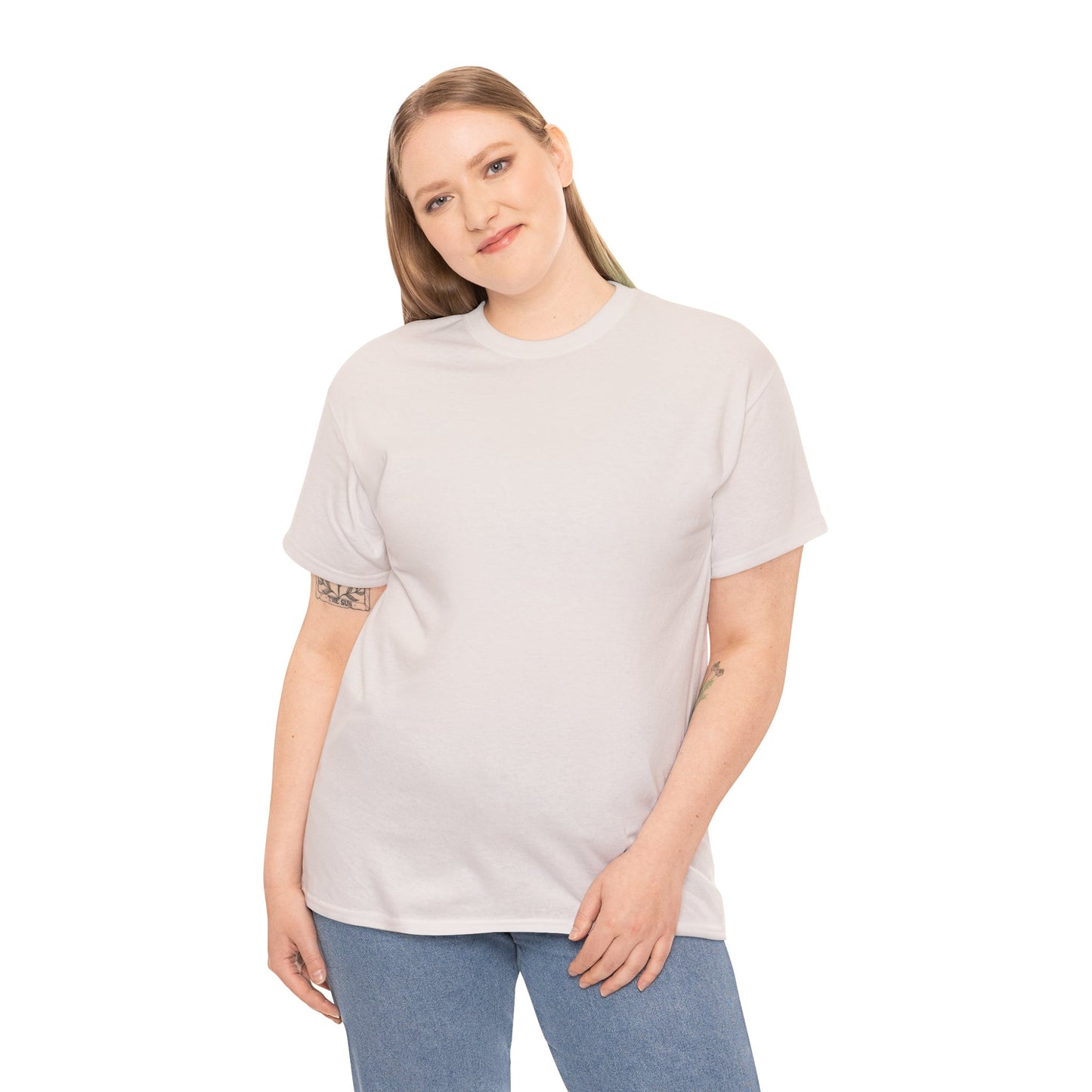 FISHING ON BACK Unisex Heavy Cotton Tee