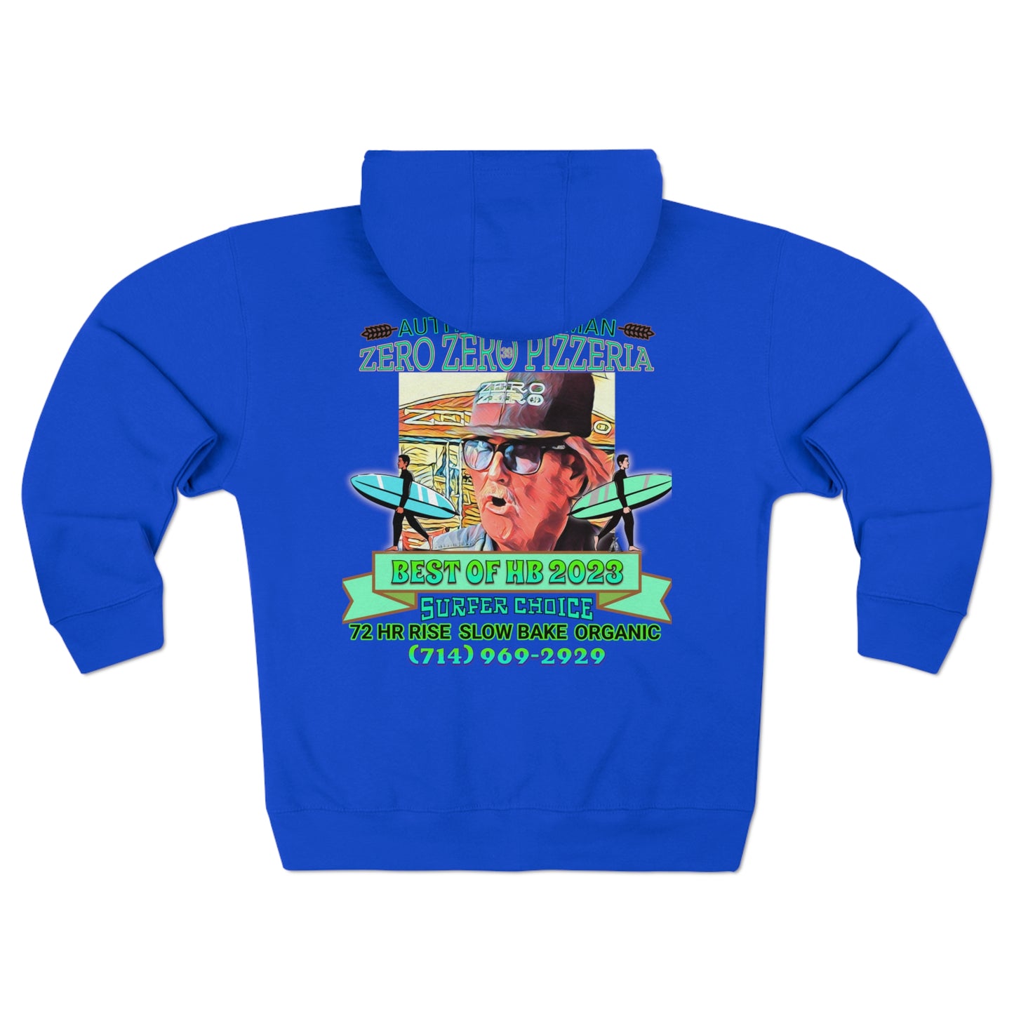 JIMBO ZERO Unisex Zip Hoodie