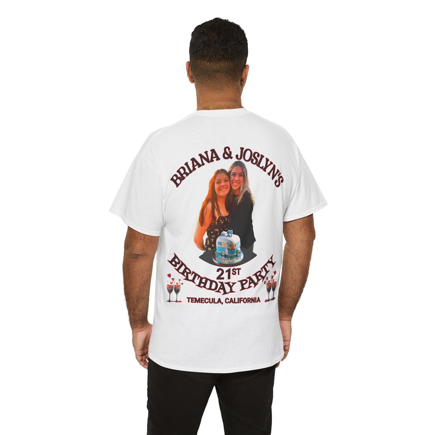 TWINS   Unisex Heavy Cotton Tee