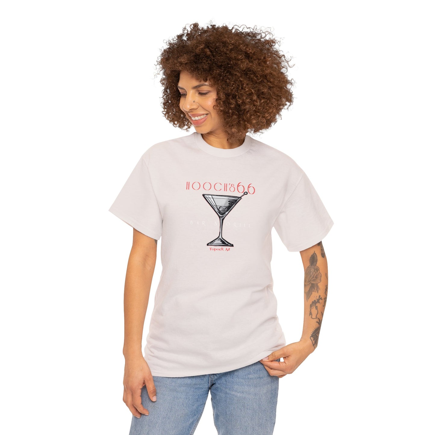 Hooch's BAR  Unisex Heavy Cotton Tee