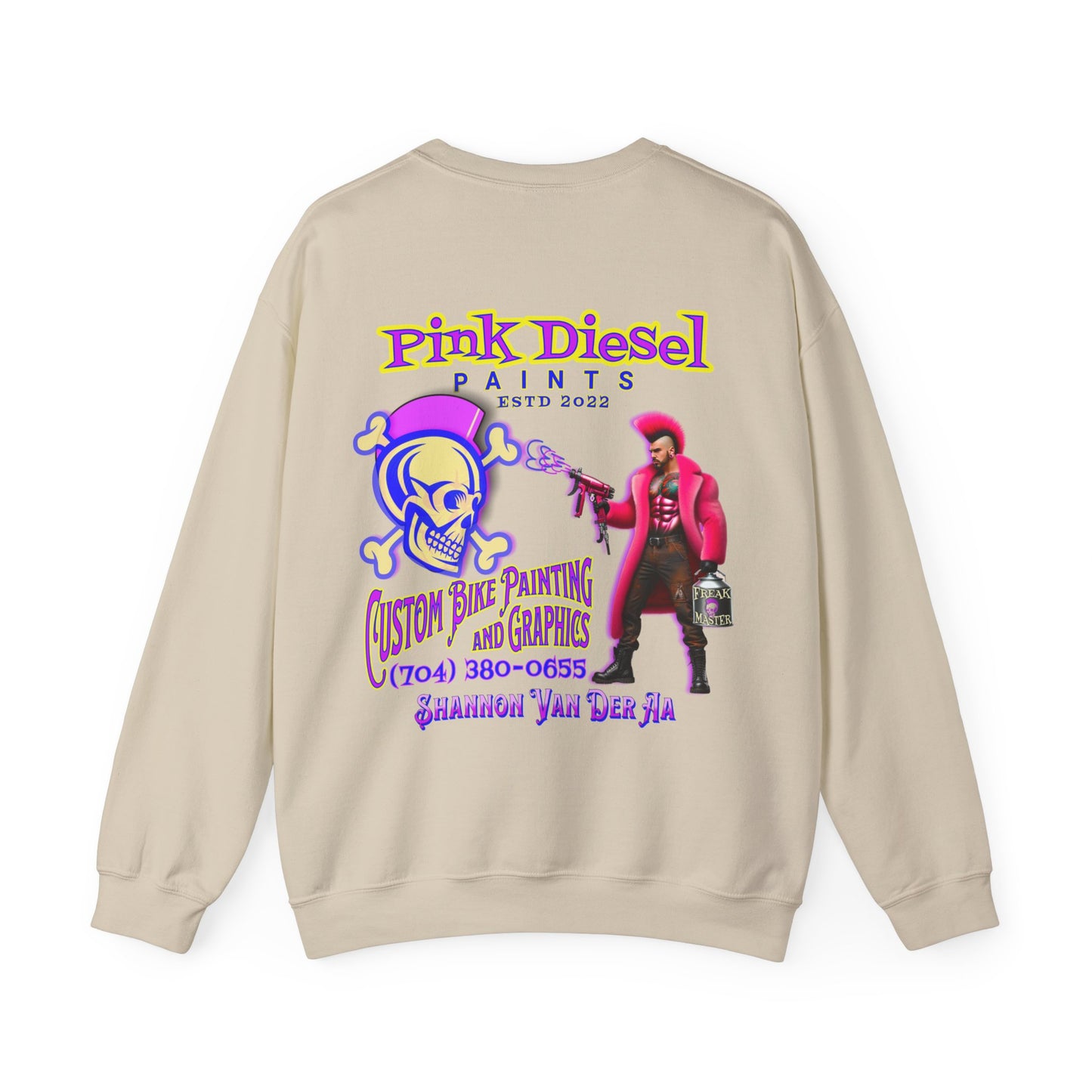 PINK DIESEL Unisex Heavy Blend™ Crewneck Sweatshirt