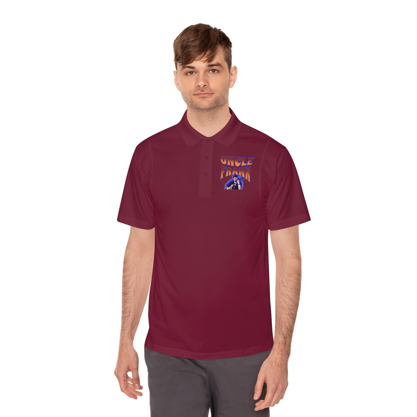 UNCLE FRANK Men's Sport Polo Shirt