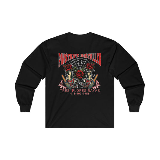 PINSTRIPER 1L Unisex Ultra Cotton Long Sleeve Tee