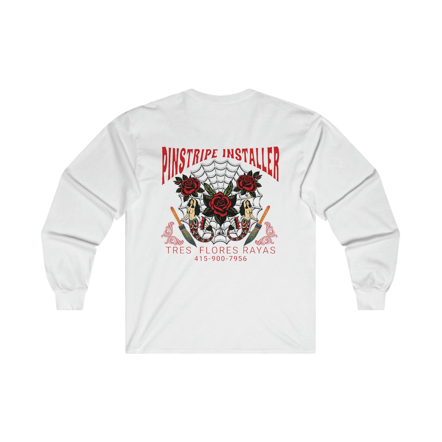 PINSTRIPER 1L Unisex Ultra Cotton Long Sleeve Tee