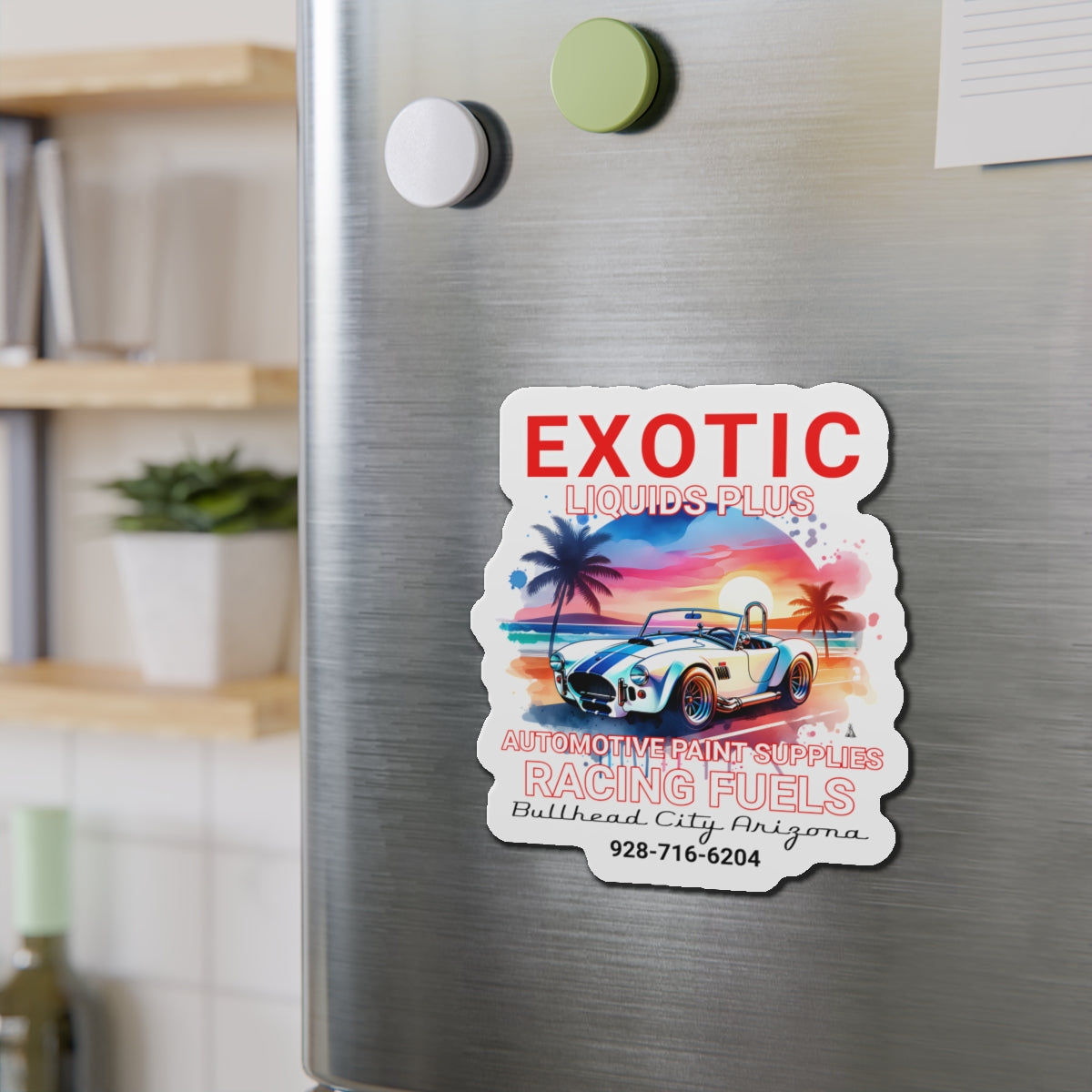 EXOTIC Die-Cut Magnets