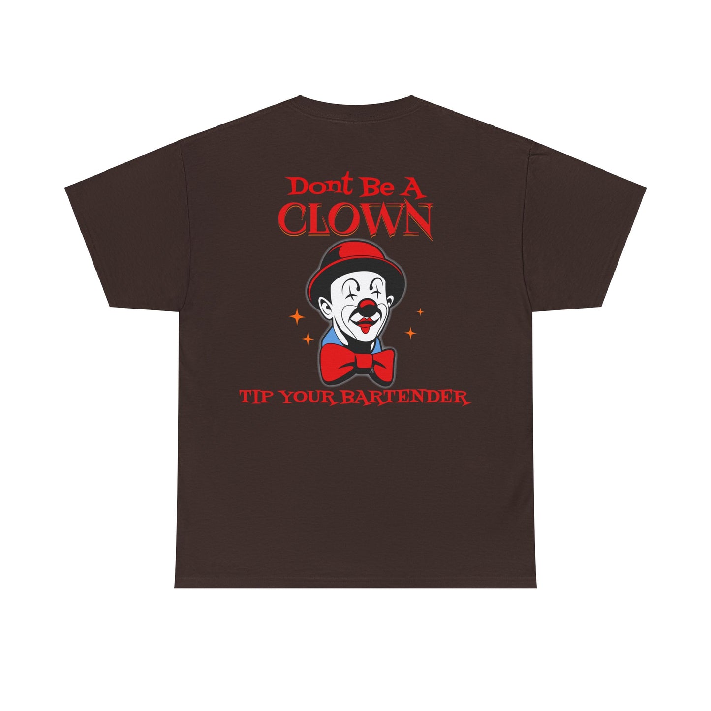 BARTENDER ON BACK  Unisex Heavy Cotton Tee