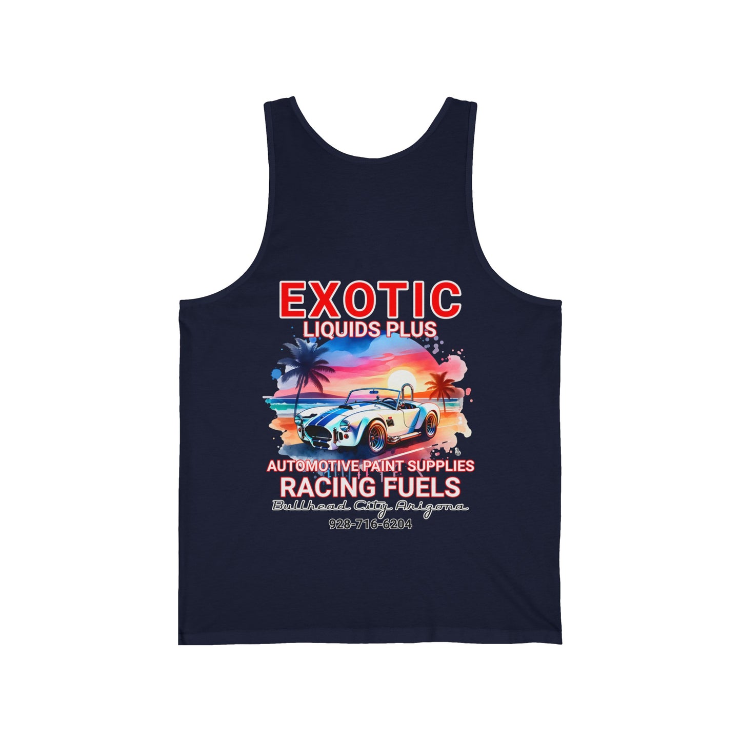 EXOTIC TANK BACK Unisex Jersey Tank