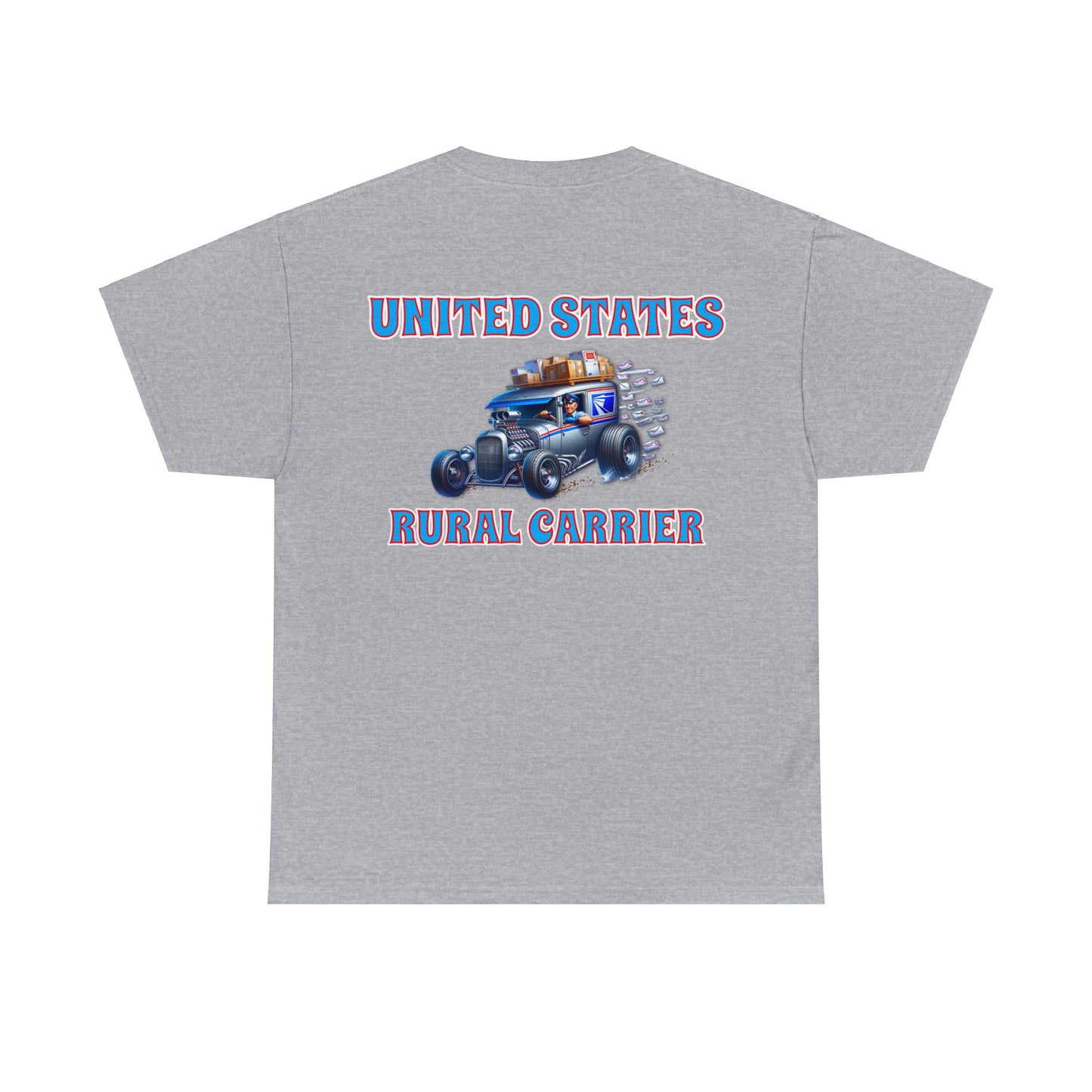 RURAL CARIER DELIVERY Unisex Heavy Cotton Tee
