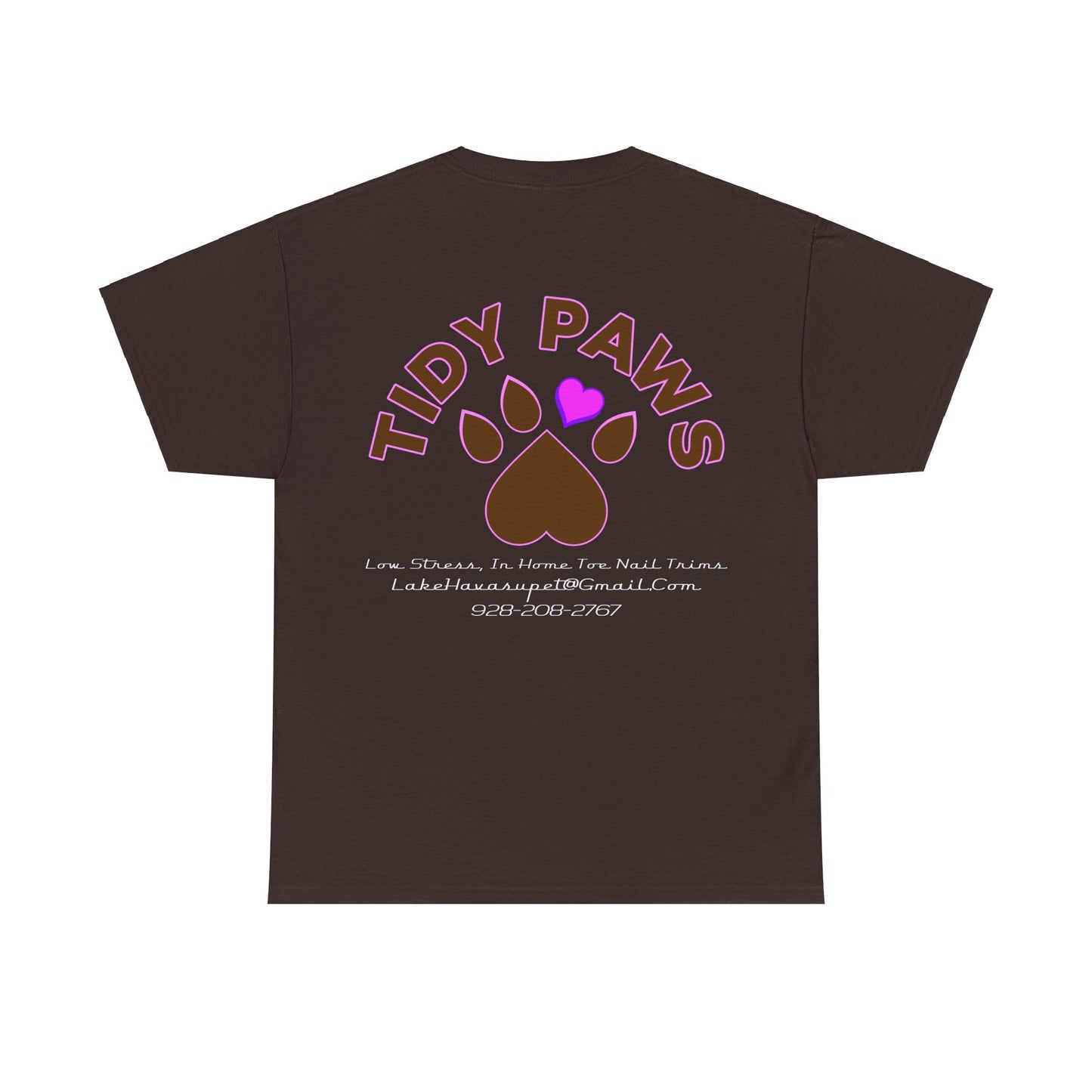 TIDY PAWS Unisex Heavy Cotton Tee