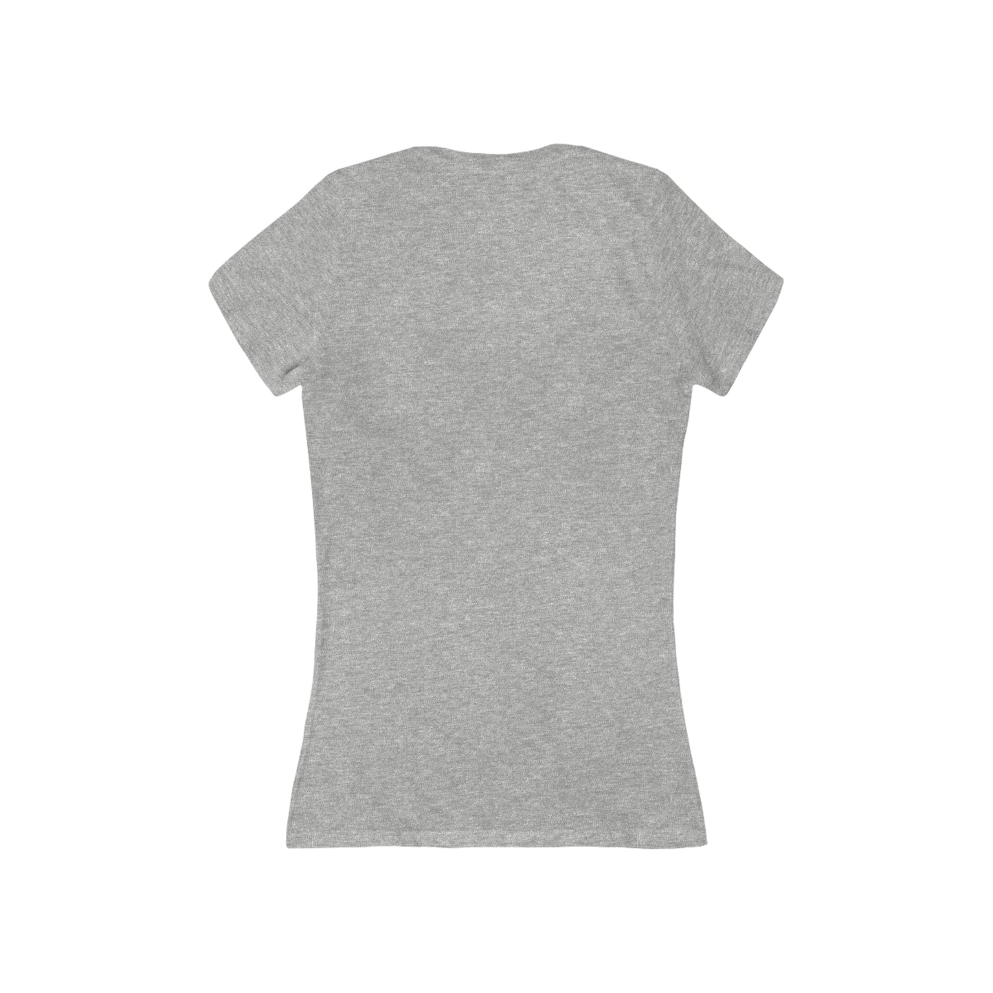 GIRLS WEEKEND Women's Jersey Short Sleeve Deep V-Neck Tee