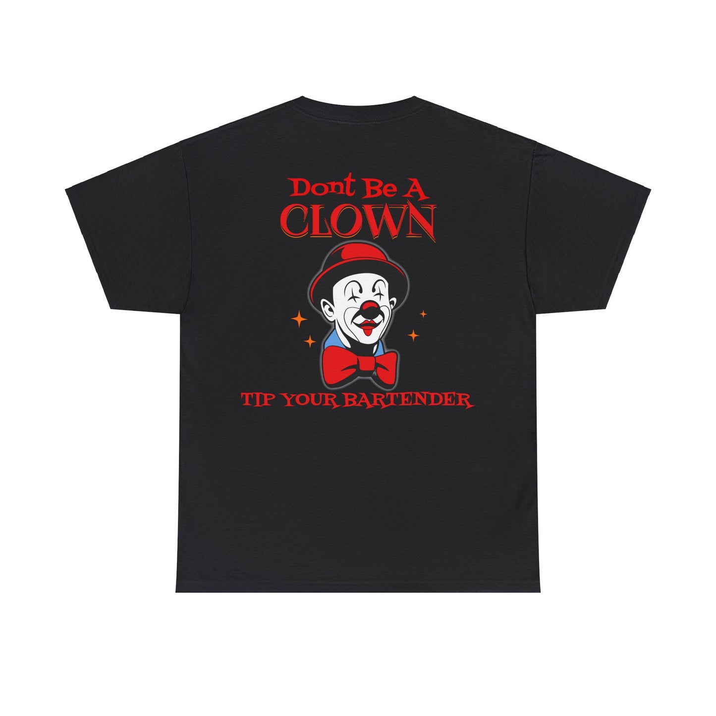BARTENDER ON BACK  Unisex Heavy Cotton Tee