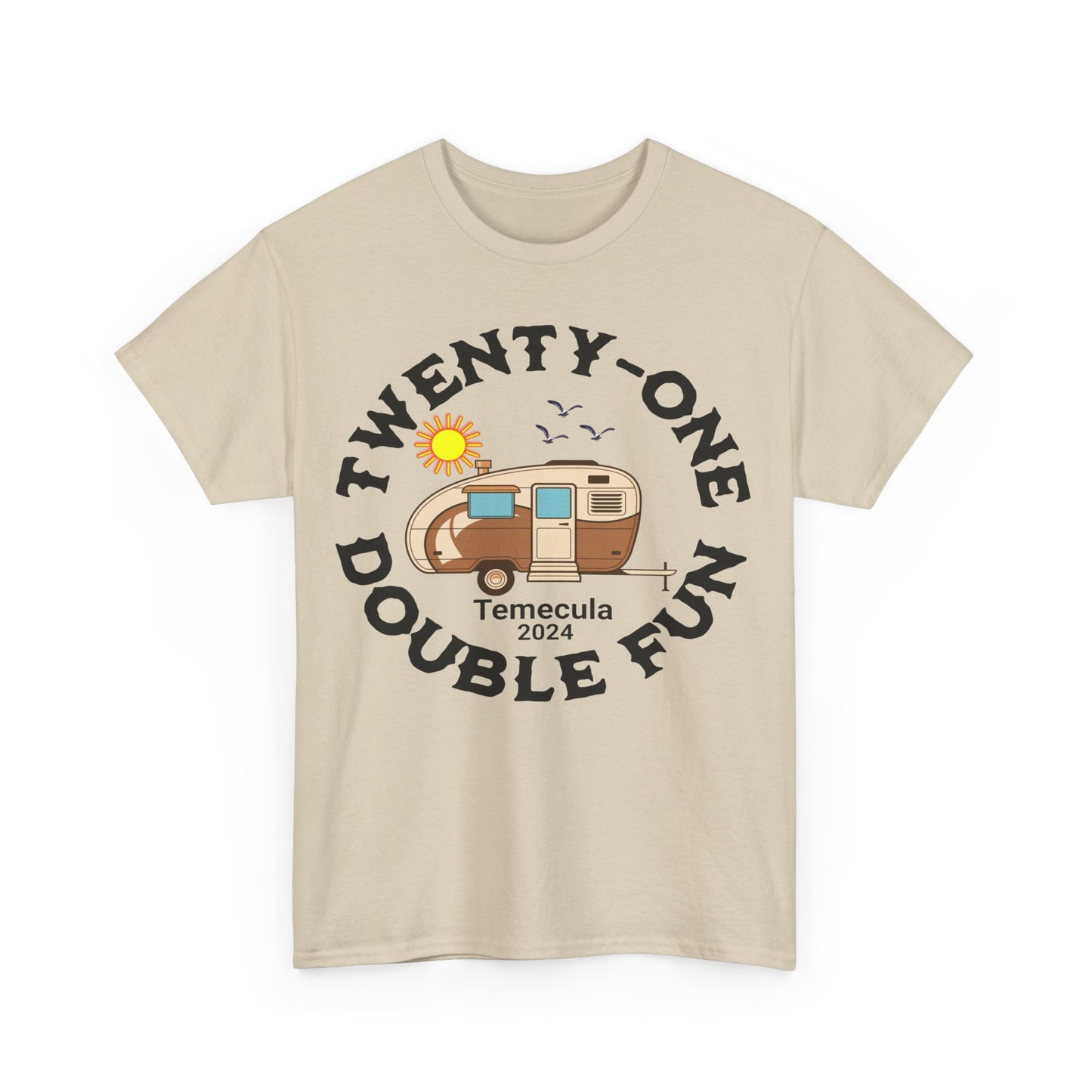 TWINS   Unisex Heavy Cotton Tee