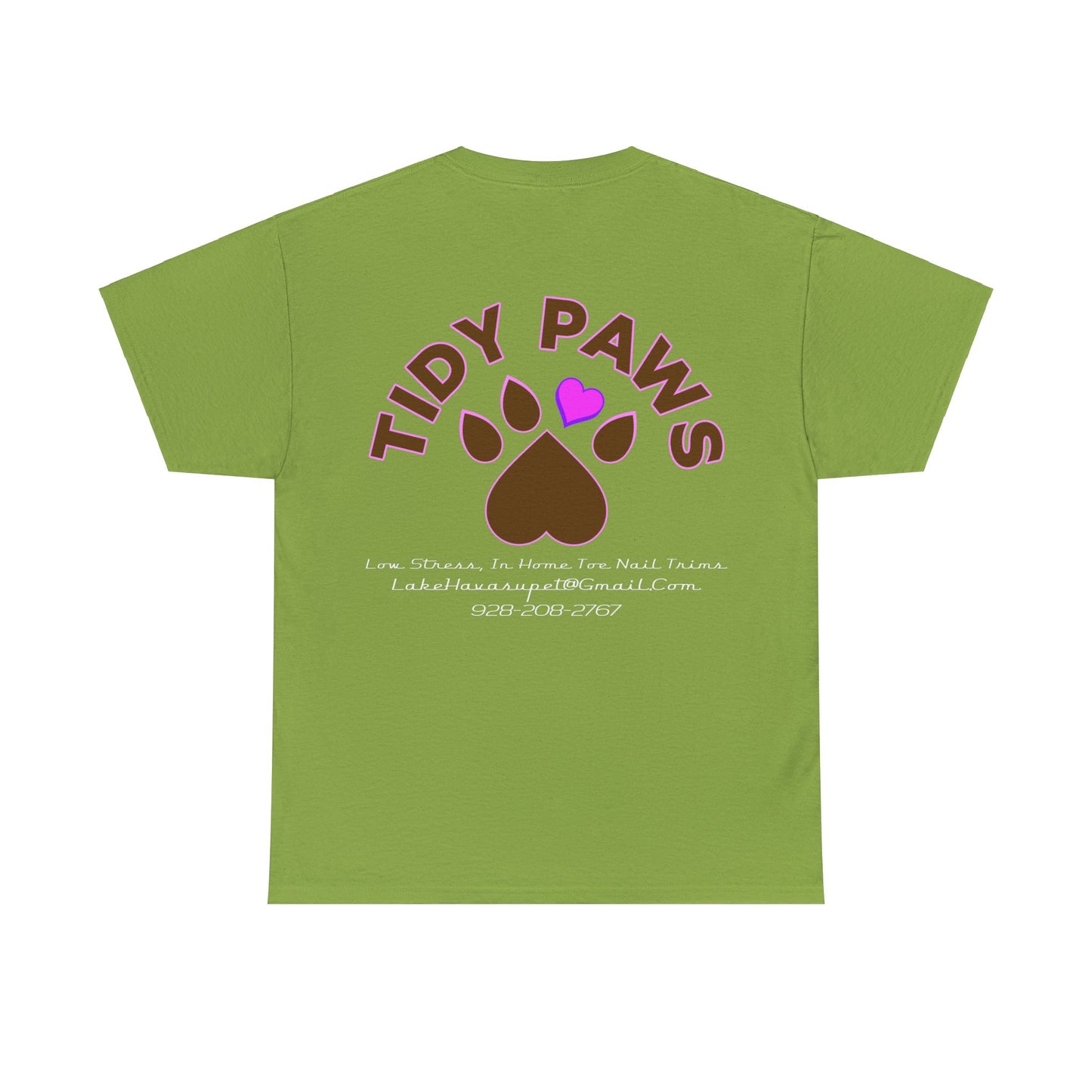 TIDY PAWS Unisex Heavy Cotton Tee