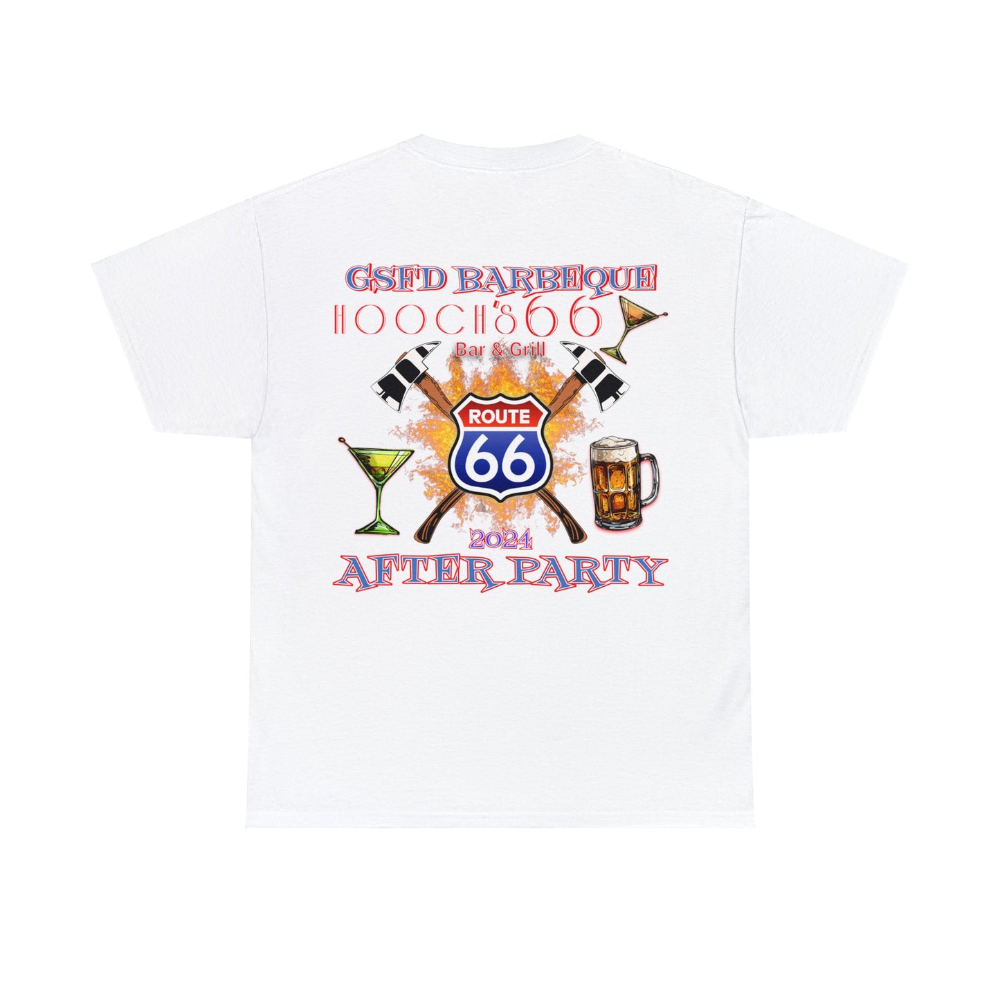 Hooch's BAR  Unisex Heavy Cotton Tee